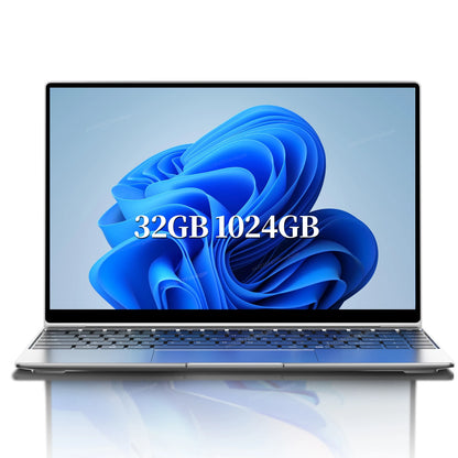LENOU Ultra Slim 15.6" Laptop 32GB 2TB Windows 11 Intel Core i9-9880 Gaming Office Portable Business Student Notebook Computer