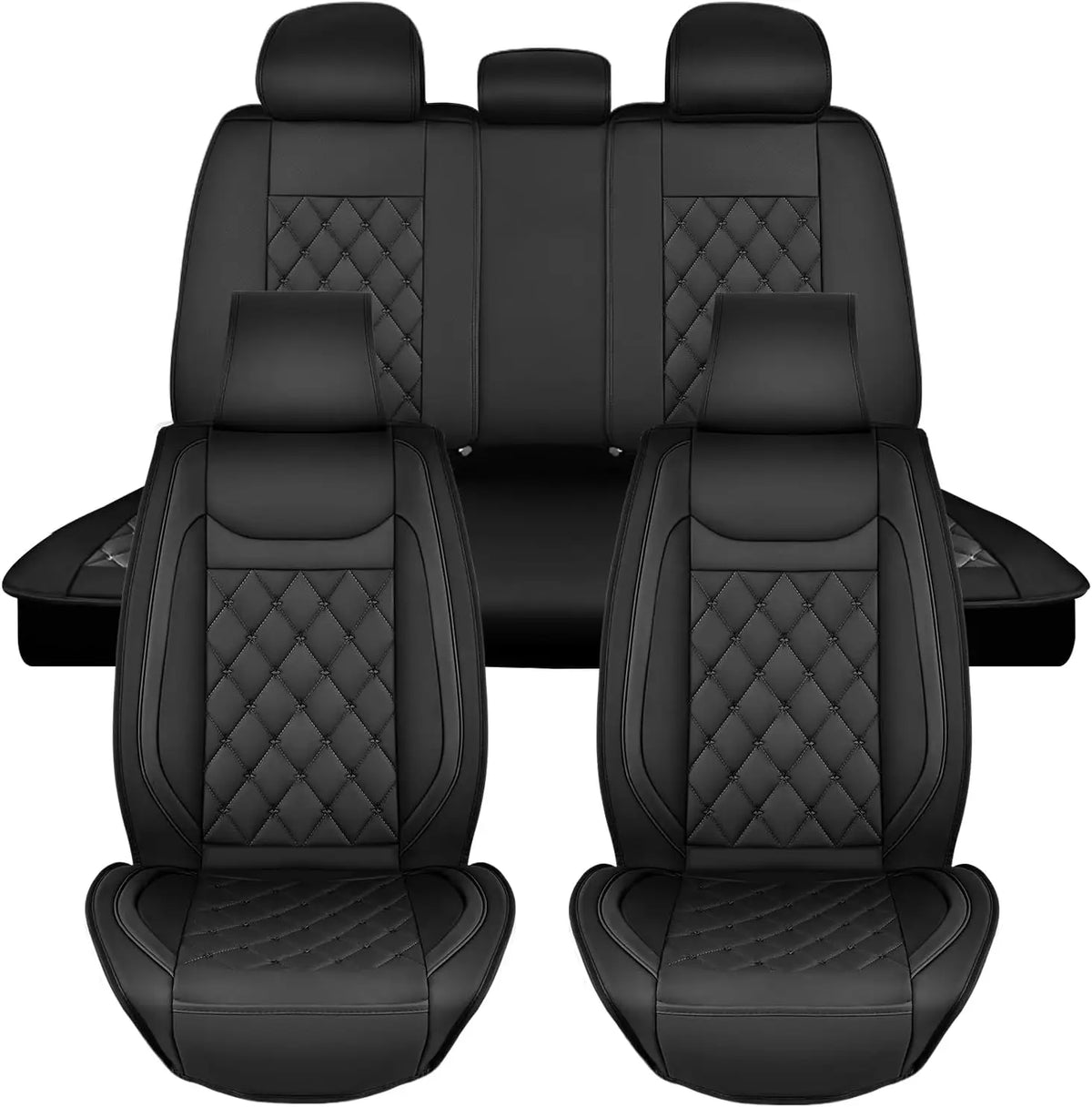 Faux Leather Car Seat Cover Set — view 10