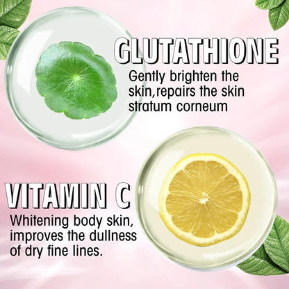 AILKE Whitening Skin Care Cream, Lightening Lotion, Remove Dark Spots With Glutathion, Shea Butter, Moisturizing Body Cream