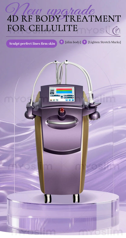 4D Cavitation Beauty Machine for Body Sculpting, Wrinkle Reduction, Contour Refining, Stretch Mark Fading and Cellulite Removal