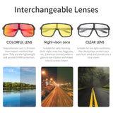 Kapvoe Large-Frame Sports Sunglasses — view 6