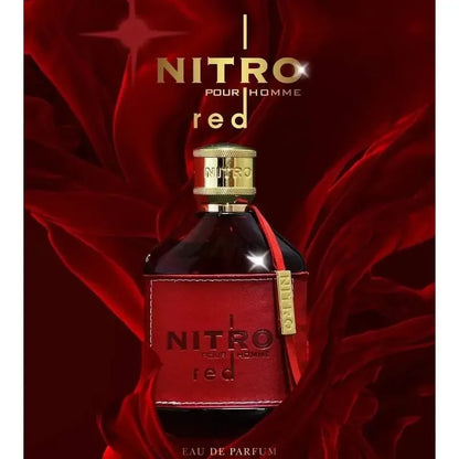 NITRO - 3.4 Ounces - Eau De Toilette - Men's Luxury Perfume - Fruit, Woody, Floral And Men's Spices - Long-lasting