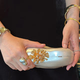 Flower Shell Shoulder Clutch — view 6