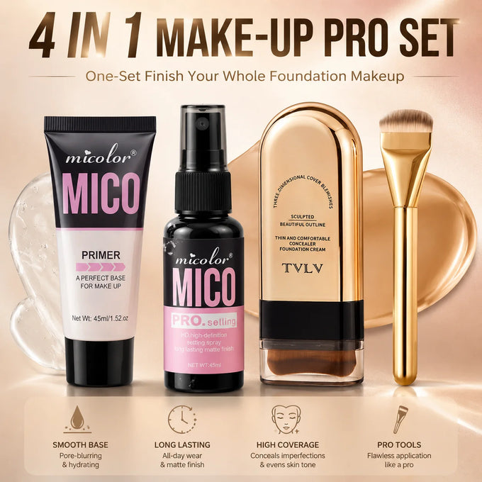Primer, Foundation & Setting Spray Bundle — product image