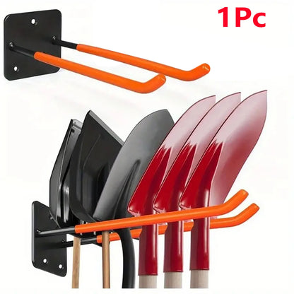 1 Garage Storage Hook for Gardening Tools, Wall Hook, Garage Organization and Storage, Shovel and Rake Hook Organizer, Yard Tool Rack, Garage Supplies