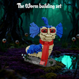 Fantasy Worm Creature Building Set — view 2