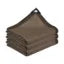 1pc 2*3/3*4m UV Protection Brown PE Shade Cloth - Durable Outdoor Sun Netting with Grommets for Travel, Picnics & Poolside