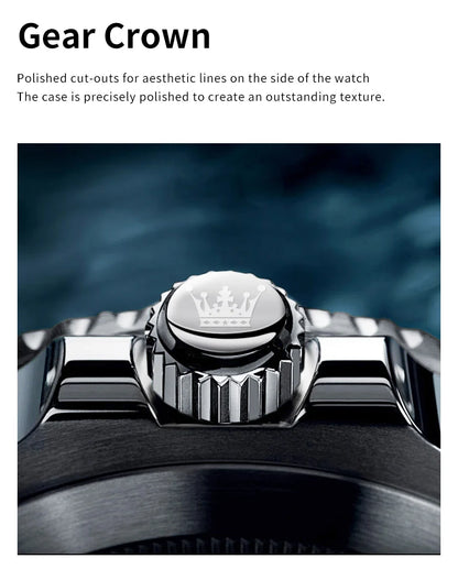OLEVS Watches 5885 Mens Watch Original High Quality Quartz Watch Waterproof Luminous Calendar  Watches For Men Box Gifts Reloj