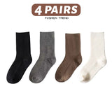 Kids' Ribbed Crew Socks Set — view 8