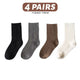 Kids' Ribbed Crew Socks Set — view 8