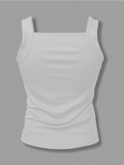 New Men's Tank Top Sporty Casual Versatile Fashionable Men's Upper Apparel