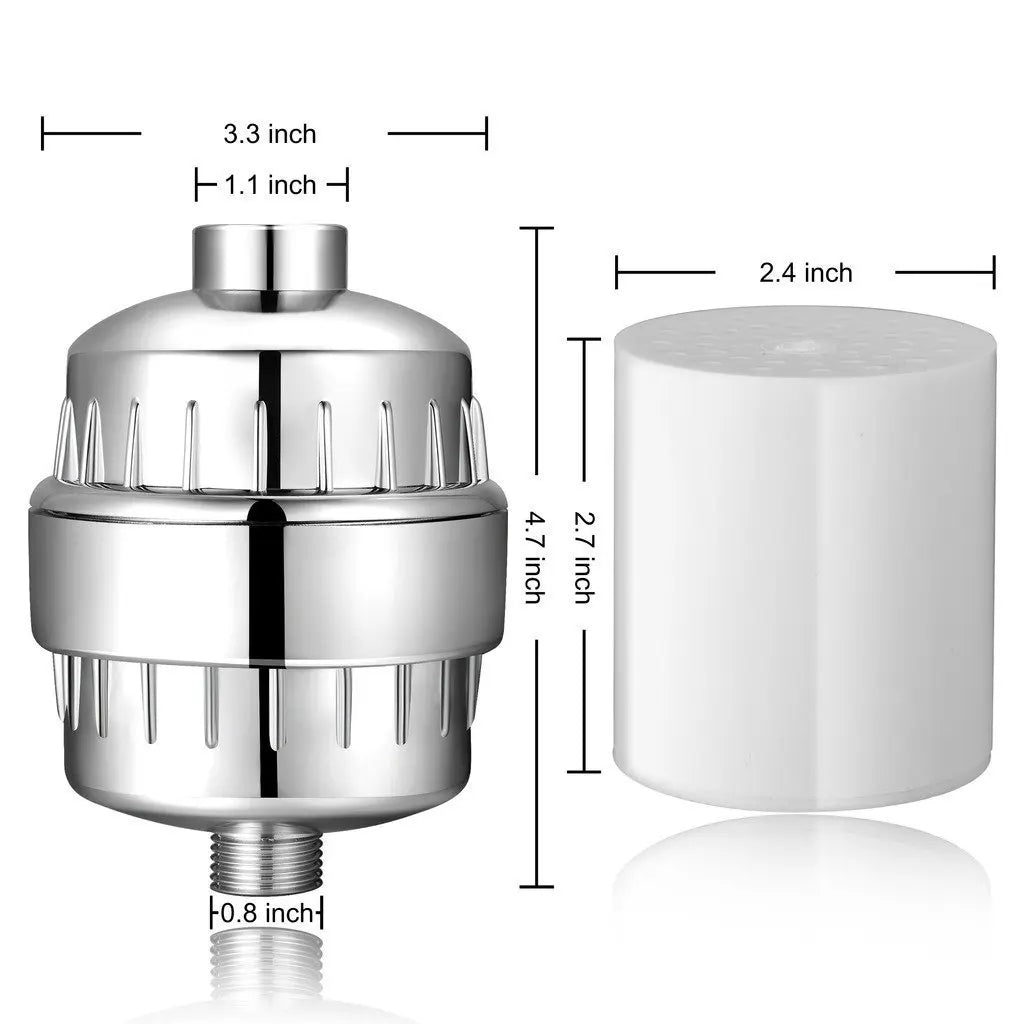 25-level new upgraded turbine filter multi-level bath water purifier household small water purifier bath filter