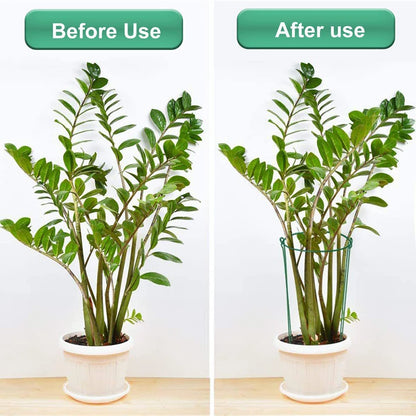 Sturdy Metal Plant Support Stakes Vegetables Garden Flower Pot Plant Metal Iron Fixing Rod Support Climbing