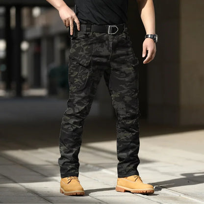 City Tactical Cargo Pants Classic Outdoor Hiking Trekking Army Tactical Joggers Pant Camouflage Military Multi Pocket Trousers