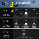 Solar Motion-Sensor Wall Light — view 3