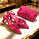 Rhinestone Heels & Matching Bag Set — view 8