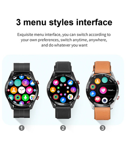New Luxury HW20 Men Smart Watches Fitness Clock Waterproof Sports Watch AI BT Call Smartwatches for Women IOS Android Phone 2026