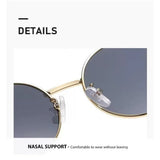 Oval & Geometric Sunglasses Set — view 6