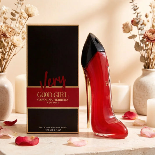 Red High Heel Bottle Eau de Parfum, Juicy Peach Rose Scent, Long Lasting Luxury Women's Perfume for Date Night & Gifting