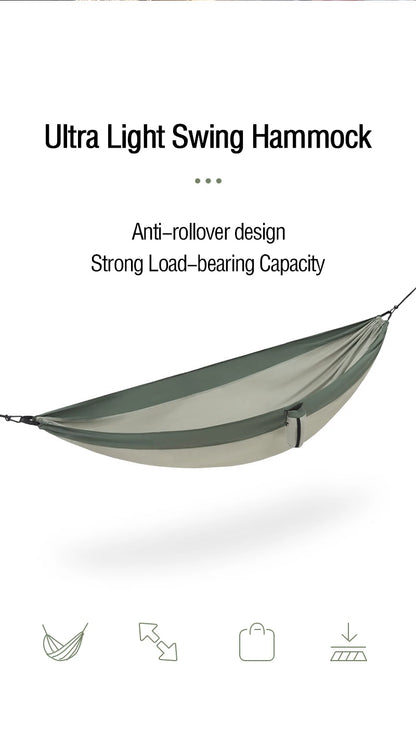 Naturehike Hammock Ultralight 2 Person Hammock Tear Resistance Hanging Bed Portable Hunting Hammock Sleeping Swing Hammock