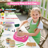 Kids' Pottery Wheel & Clay Craft Kit — view 2