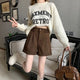 High-Waisted Tailored Shorts