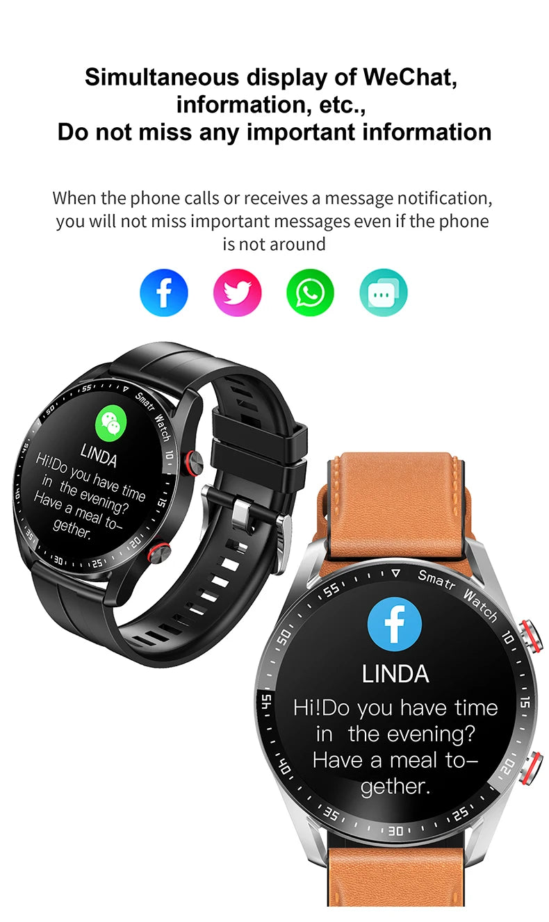 New Luxury HW20 Men Smart Watches Fitness Clock Waterproof Sports Watch AI BT Call Smartwatches for Women IOS Android Phone 2026