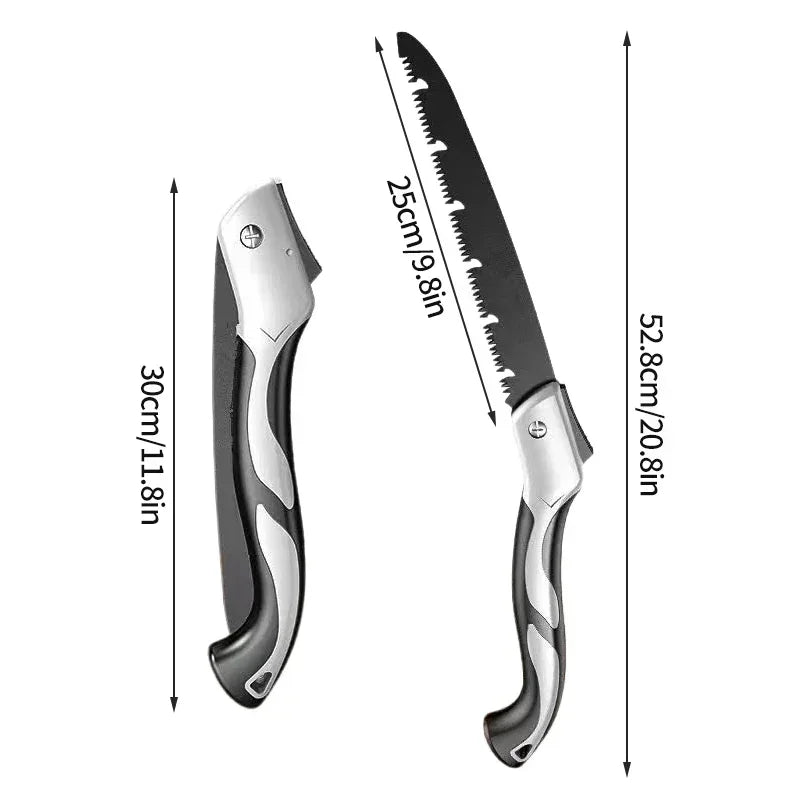 Folding Hand Saw Multifunctional Outdoor Logging Saw Woodworking Folding Portable Saw For Garden Pruner Gardening Tools Tree