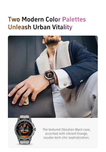 GTR5 Smart Watches AMOLED Bluetooth Call 1.43 inch Large Screen Men Sports Fitness Tracker Heart Rate Health Monitor Smartwatch