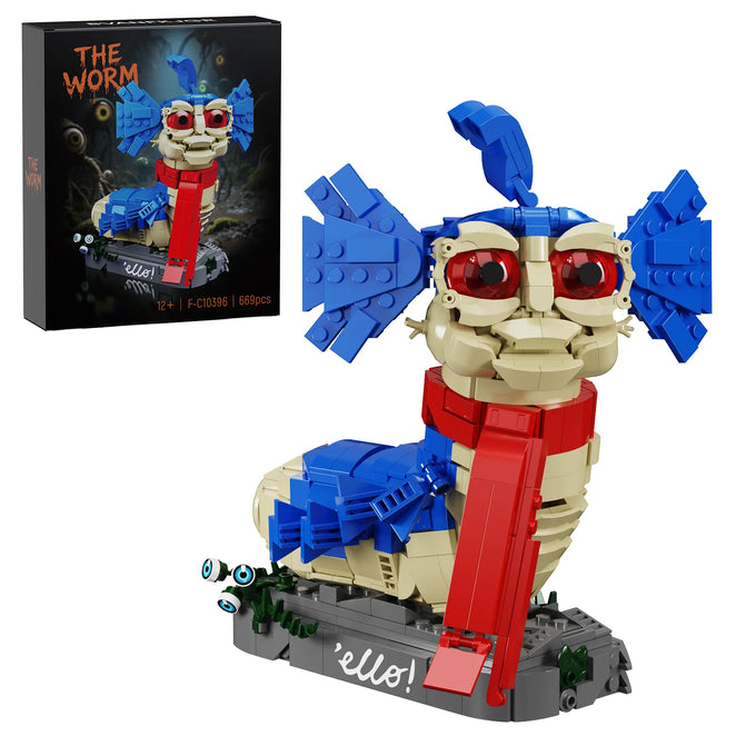 Fantasy Worm Creature Building Set — product image
