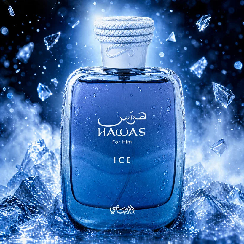 Ice for Men Eau de Parfum, 100ml(3.4 Oz), Premium Arabian Fragrance