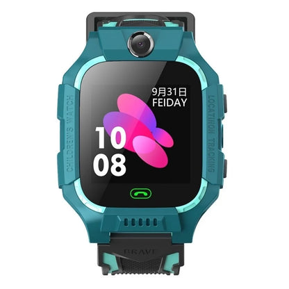 Lenovo 2026 New 5G Kids GPS Smart Watch SOS Location Call Sim Card HD Camera Waterproof Child Watch Present for iPhone Android