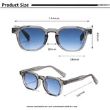 Retro Square Sunglasses — view 4
