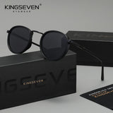 Kingseven Round-Frame Sunglasses — view 8