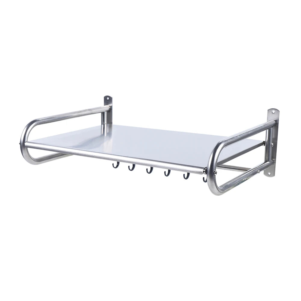 Microwave Oven Rack Stainless Steel Microwave Oven Shelf Wall-Mounted Kitchen Shelf Kitchen Shelves Counter