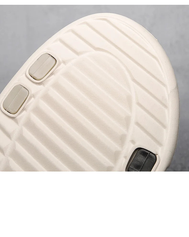 Sandals Men's 2025 New Summer Casual Beach Shoes Indoor and Outdoor Wear Two-Wear Lightweight One-Line Sandals