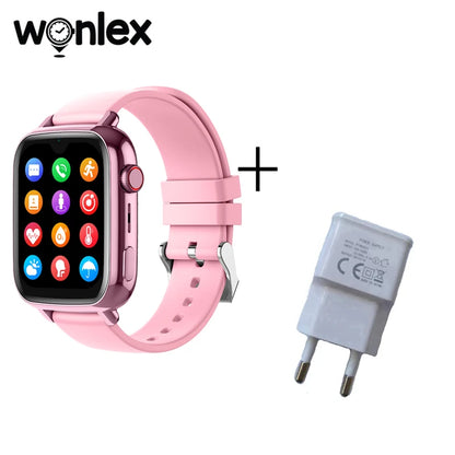 Wonlex KT34 Children's Smart Watch 4G WiFi Video Call Kids Watch GPS Tracker Google Store APP Download Kids SmartWatch WhatsApp