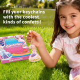 Glitter Unicorn Keychain Craft Kit — view 4