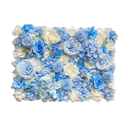 40x60cm Silk Rose Flower Champagne Artificial Flower for Wedding Decoration Flower Wall Panels Romantic Wedding Backdrop Decor