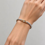 Twisted Cable Hook-Clasp Bangle — view 2