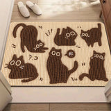 Cat Print Kitchen Floor Runner — view 10