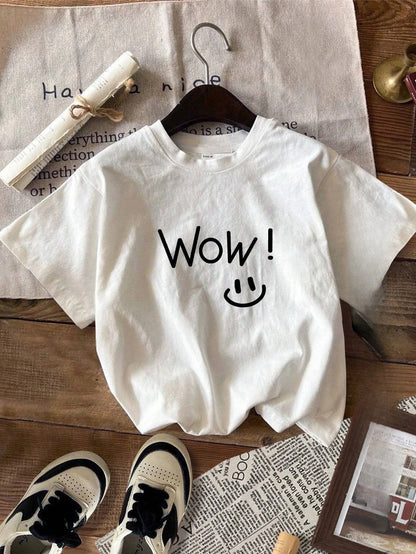 California Women's T-shirt American O-Neck Tops Tees Los Angeles Female Streetwear Summer Casual Short Sleeved Women's Clothing
