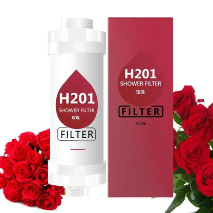 20PCS Scented Shower Head Filter Water Softener Removal Shower Purifier Bathroom Accessories,Shower Filter Replacement