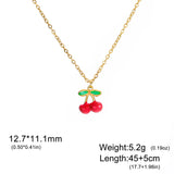 Cherry Pendant Necklace — view 7