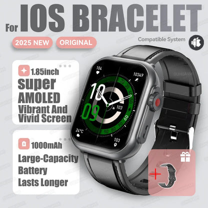 2026 Fashion Women Watch Ultra2 SE Smart Watches 1000mAh 1.85"AMOLED Full Touch Screen BT Call Smartwatch For Android IOS Ladies