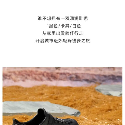 Outdoor Sports Slippers for Men and Women, Thick-Soled Eva Non-Slip Breathable Clogs, Fishing Beach Sandals, Unisex Couple Style