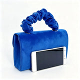 Faux-Suede Evening Handbag — view 4