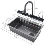 Waterfall Kitchen Sink & Faucet Set — view 6