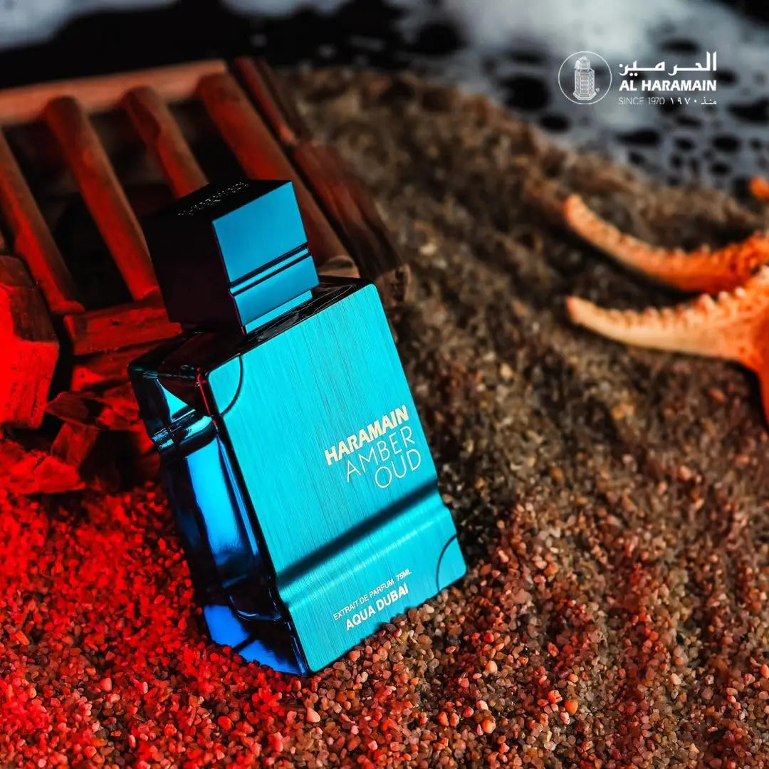 Al Haramain Amber Oud - Aqua Dubai - Cologne for Men and Women - Bergamot, Amber, Musk Fragrances - Long Lasting Perfume-2.0oz