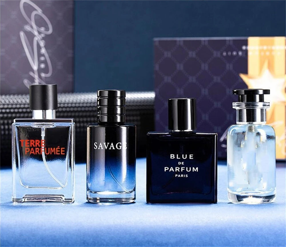 Luxury Mini Perfume Gift Set Travel Size Unisex Fragrance Sampler Discovery Kit Long Lasting Sweet Woody Fresh Spicy Scent